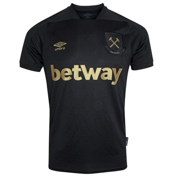 Camiseta West Ham United Replica Tercera Ropa 2020/21 Negro